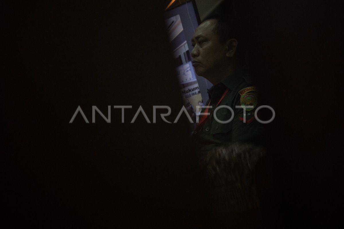 Sidang lanjutan kasus penembakan polisi di Way Kanan