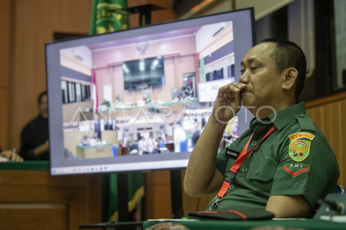 Sidang lanjutan kasus penembakan polisi di Way Kanan