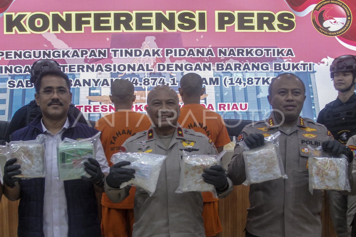 Polda Riau failed to broadcast the sabu network of International