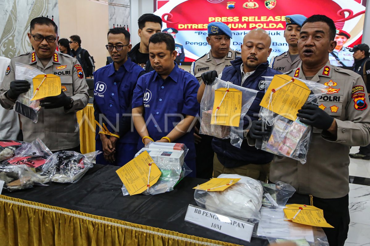 Pengungkapan kasus penggelapan uang bank Rp10 miliar di Jateng