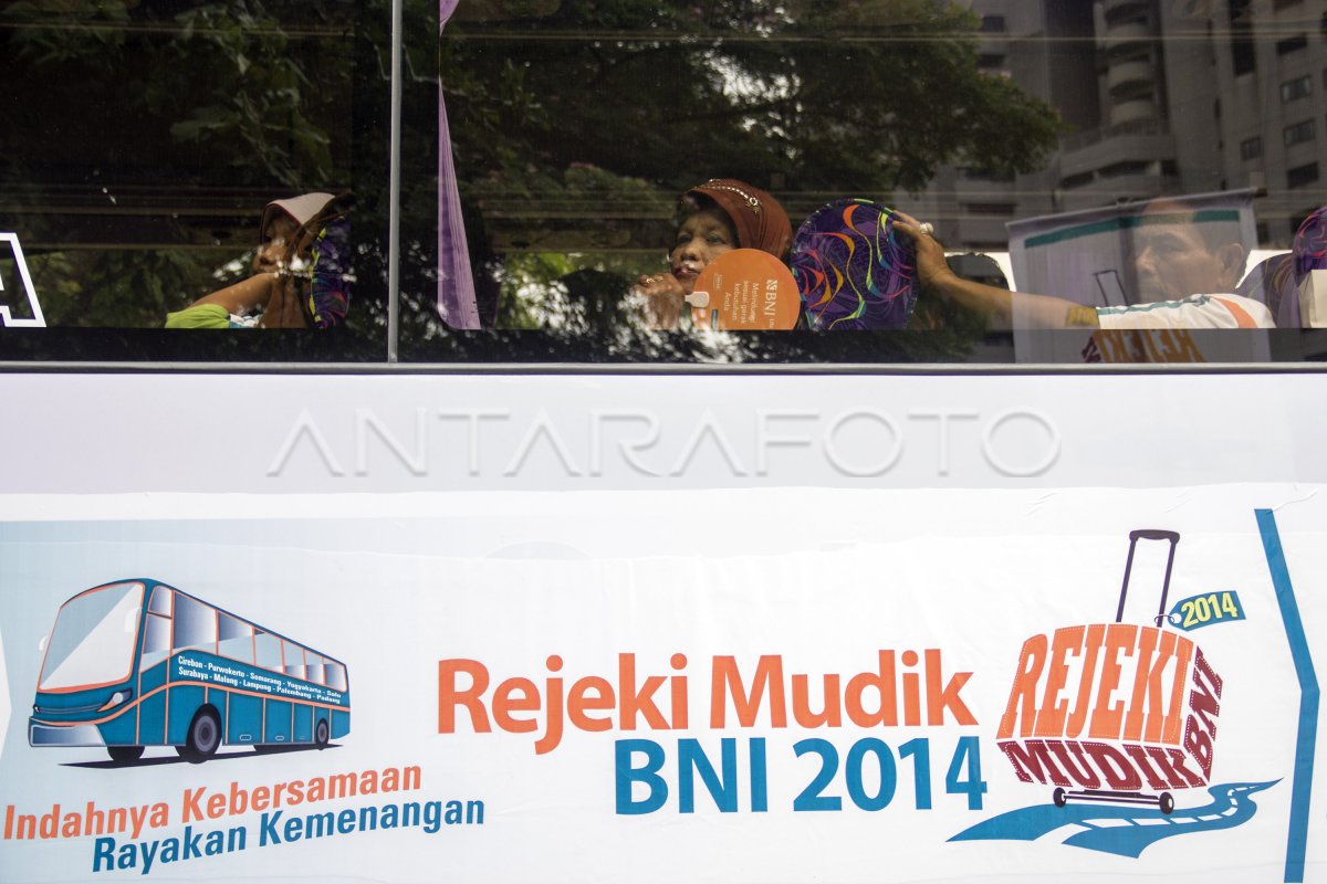 MUDIK GRATIS BNI ANTARA Foto