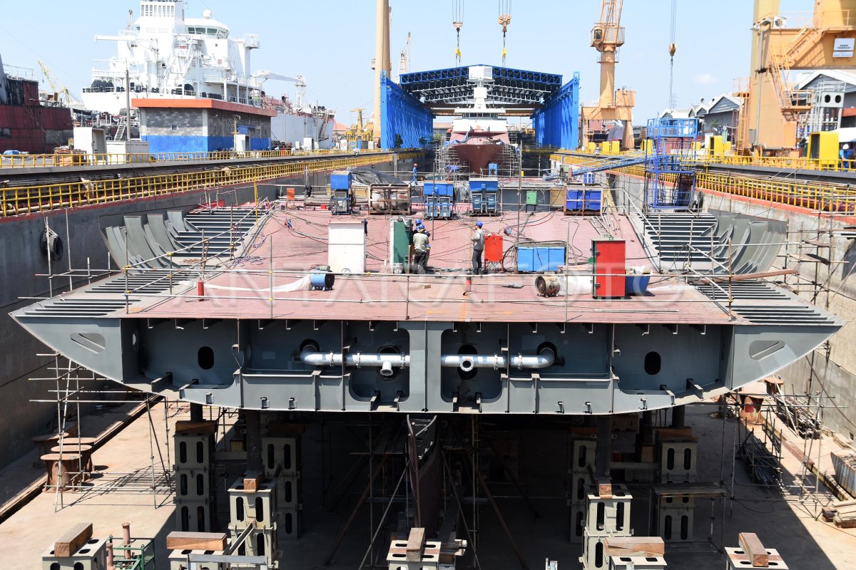 EKSPOR KAPAL PERANG KE FILIPHINA | ANTARA Foto