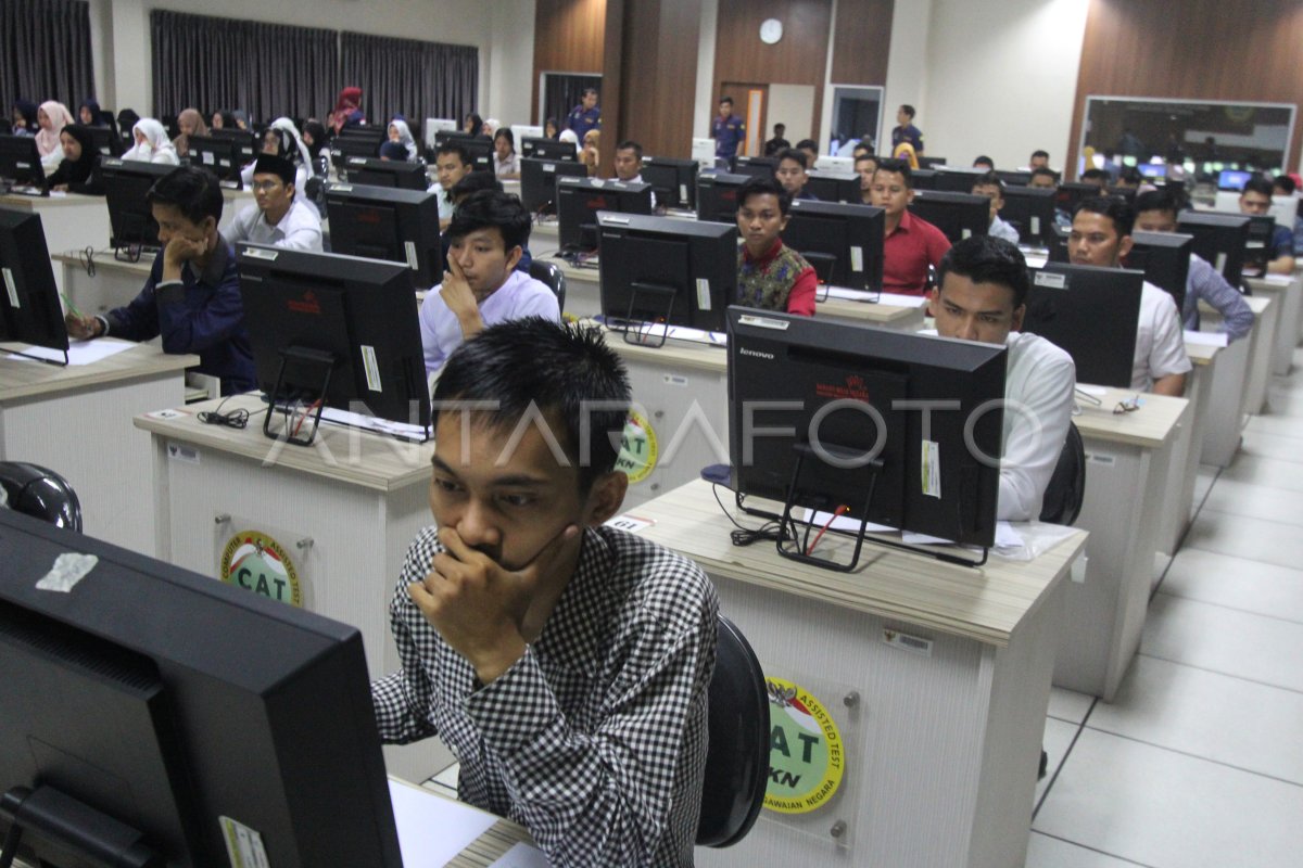 Simulasi ujian cpns antara foto