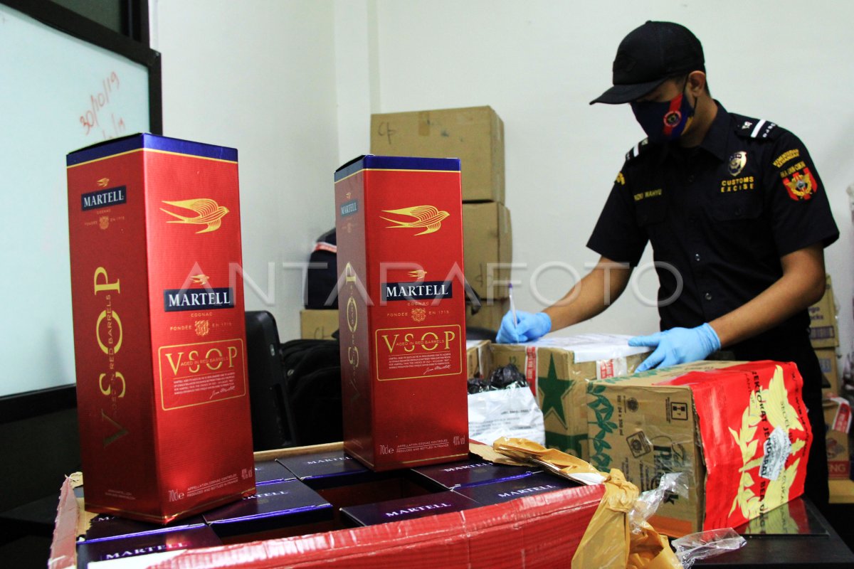 OTORITAS KEPABEANAN DUMAI AMANKAN MIRAS SELUNDUPAN