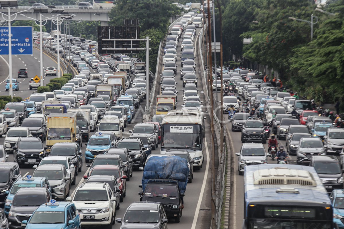 INDEKS KEMACETAN JAKARTA NAIK | ANTARA Foto