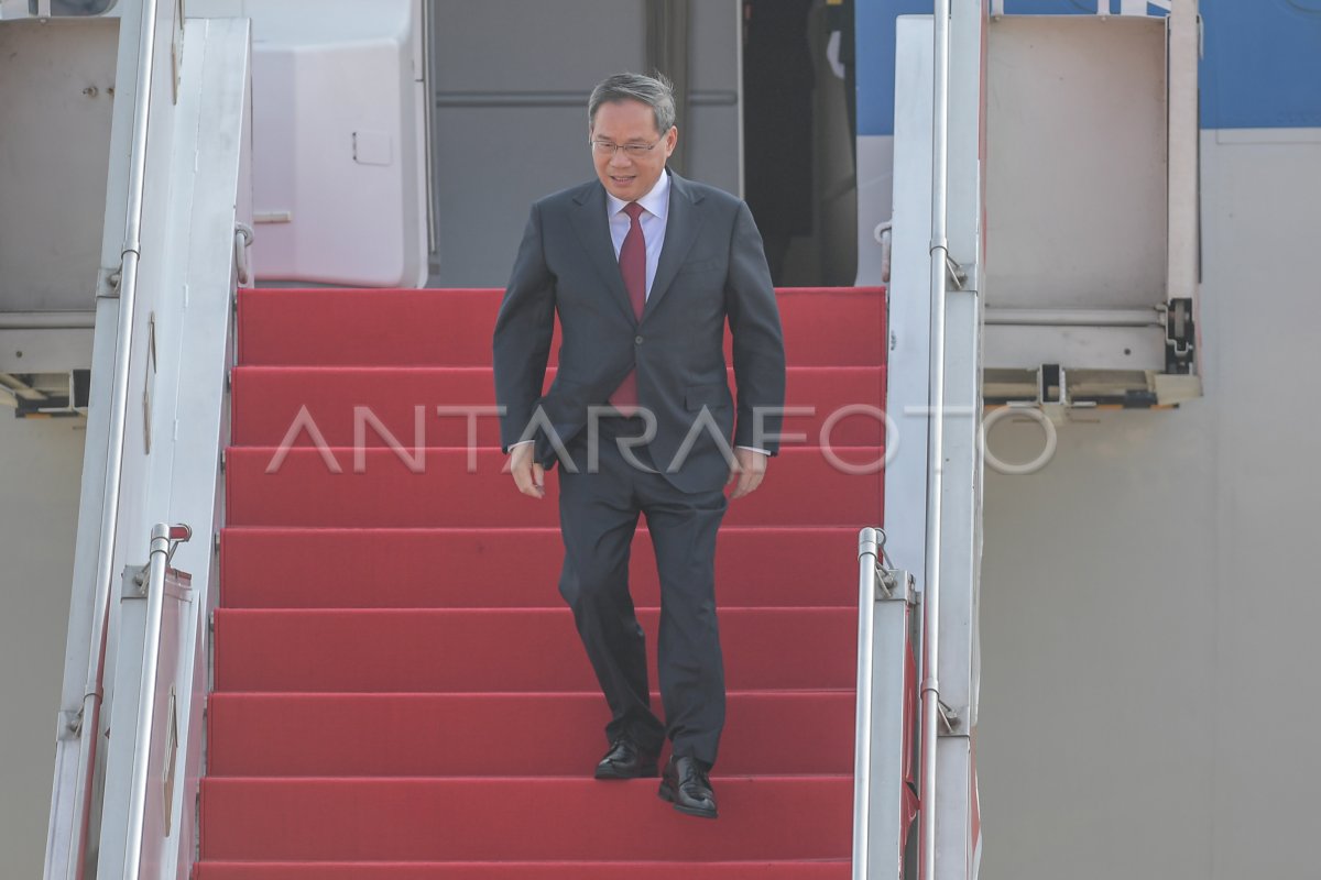 Kedatangan Perdana Menteri China Li Qiang | ANTARA Foto