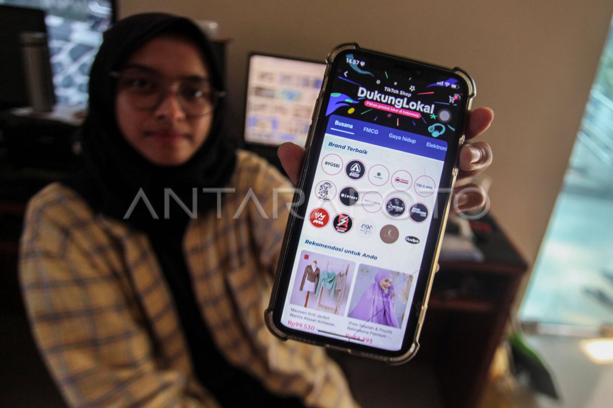 Regulasi Praktik Bisnis Social Commerce Di Indonesia | ANTARA Foto