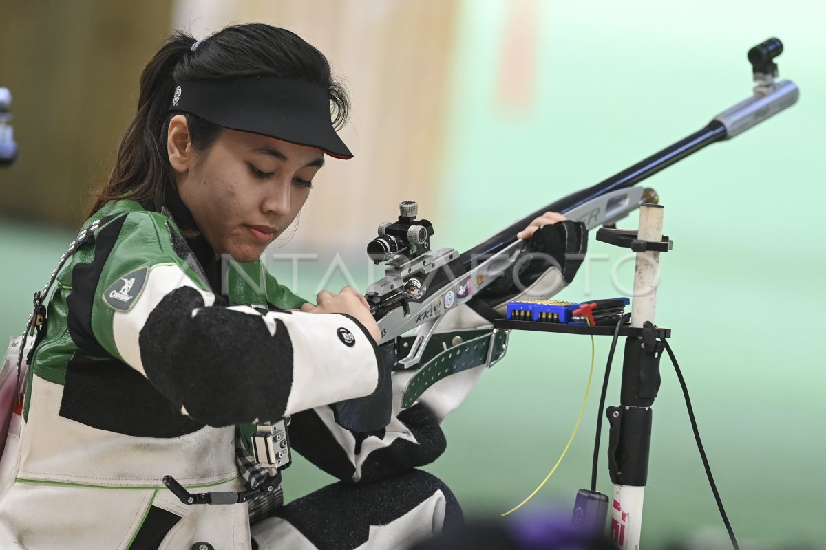 &Eacute;quipe d&#039;eau de fusil final 50 m&egrave;tres fille
