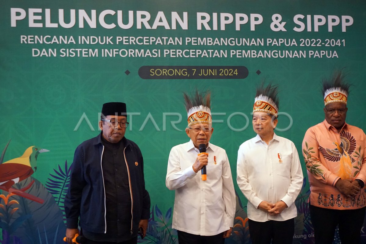 Bappenas Luncurkan RIPPP Dan SIPPP Di Papua Barat Daya | ANTARA Foto