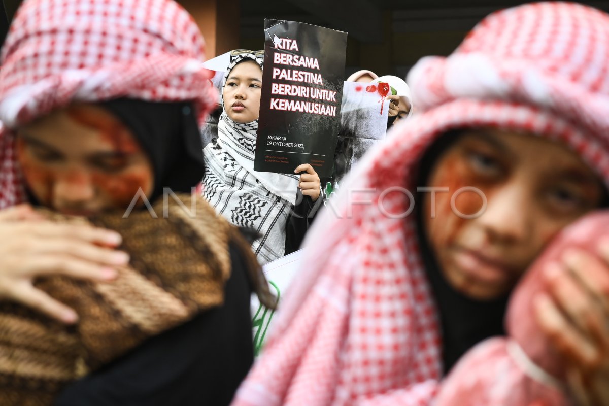 Palestine action | ANTARA Foto