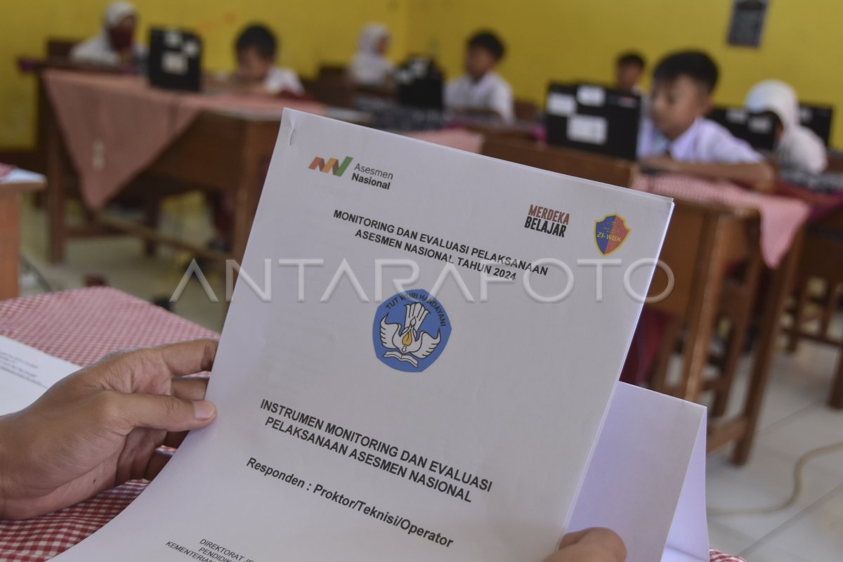 Pelaksanaan ANBK di Ciamis