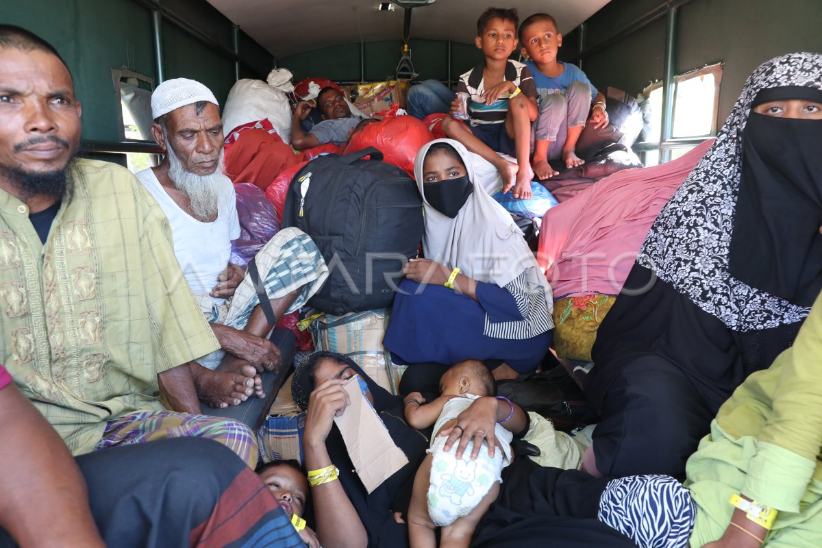 Pengungsi Rohingya Aceh Selatan tiba di Banda Aceh