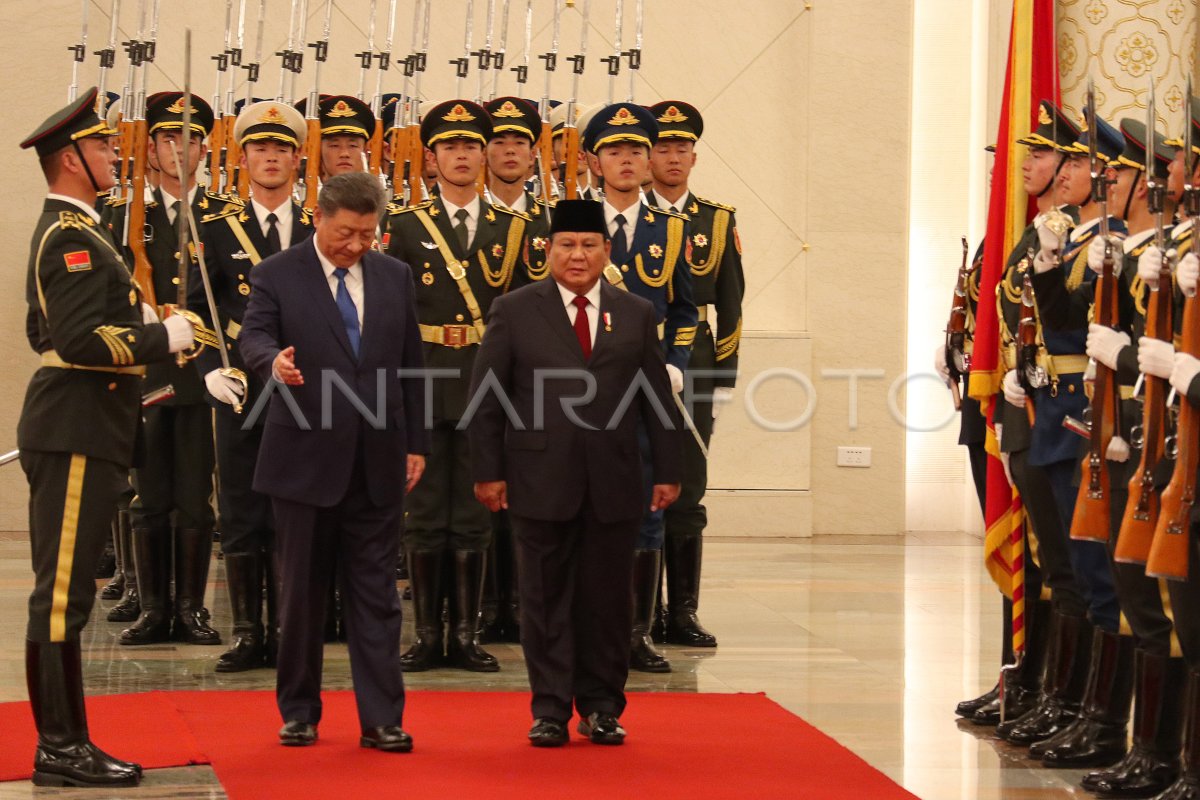 President Prabowo received President Xi Jinping