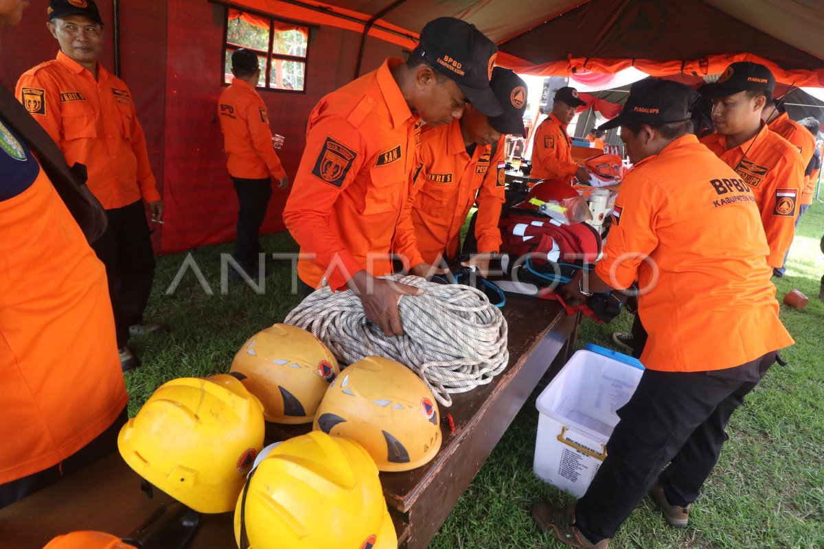 Gelar peralatan kesiapsiagaan penanggulangan bencana di Kediri