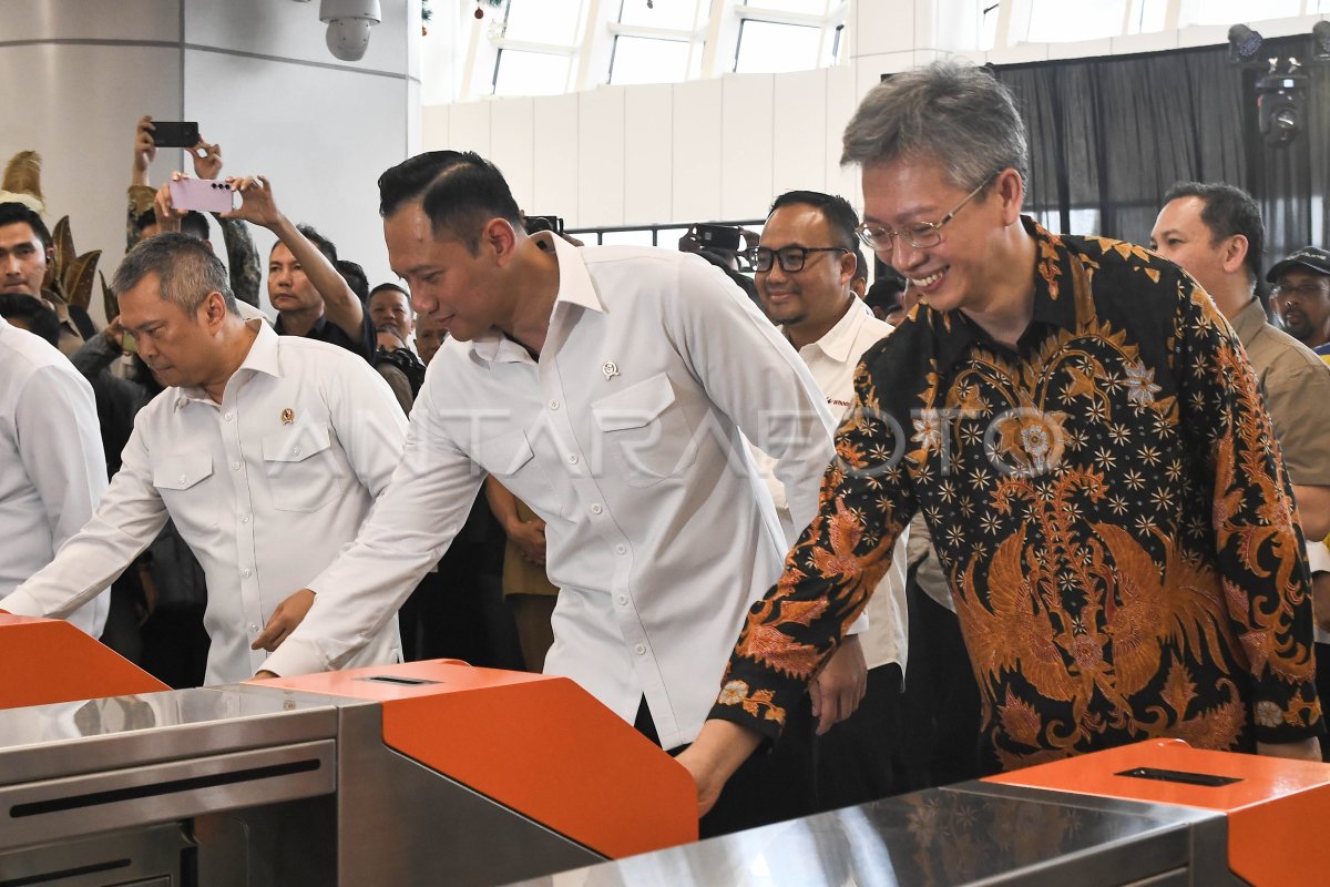 Peresmian Stasiun Whoosh Karawang
