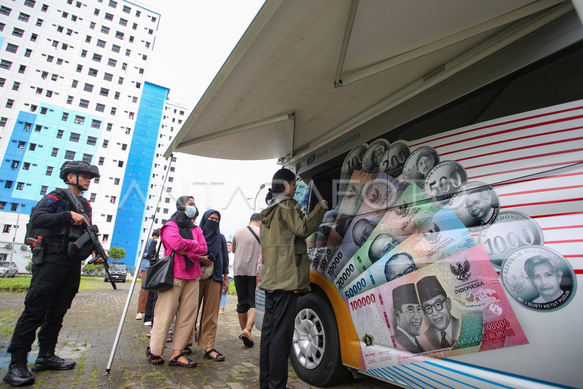 Layanan penukaran uang rupiah