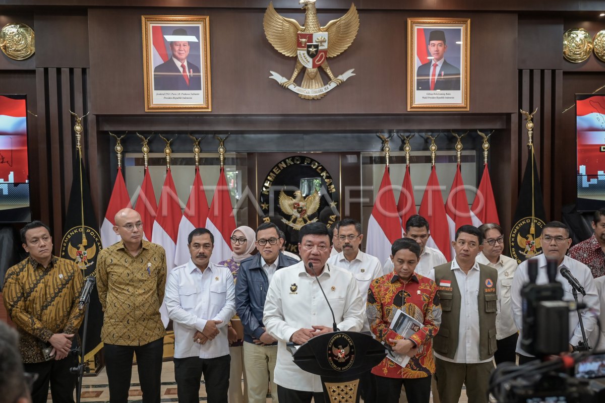 Konpers pembentukan desk koordinasi penanganan karhutla dan perlindungan PMI