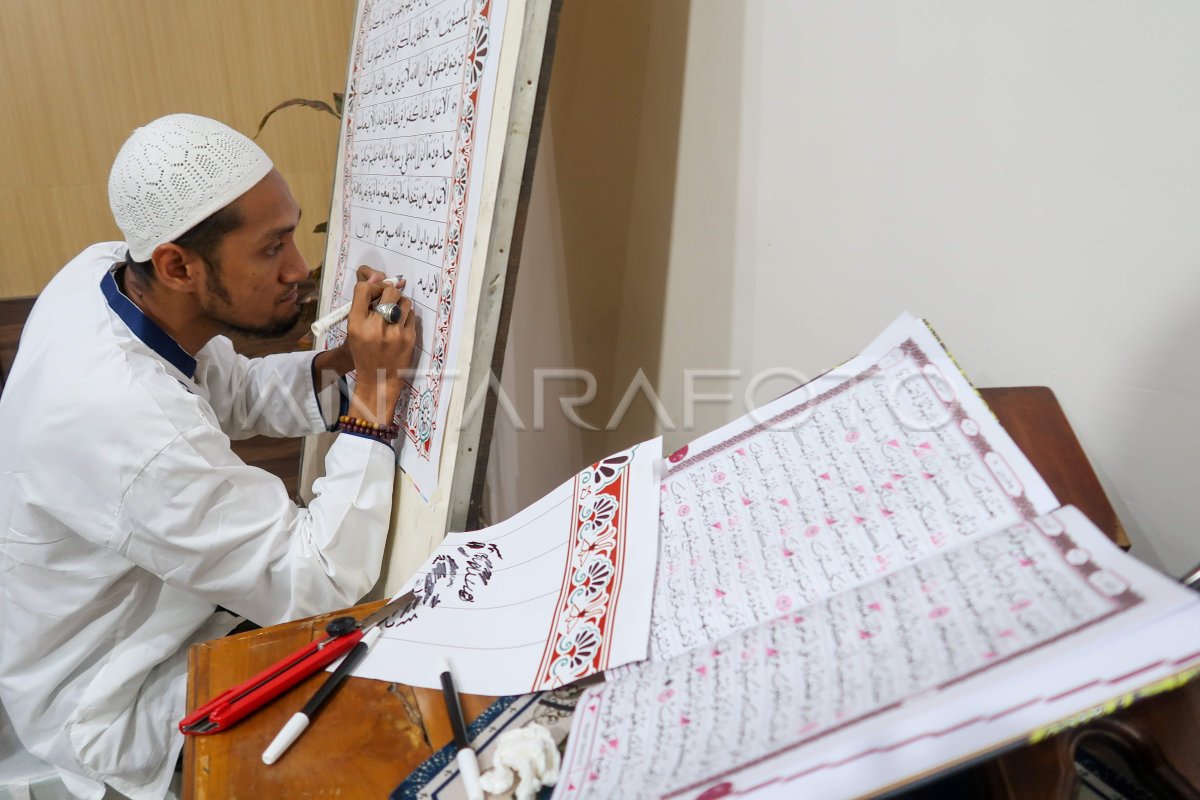 Pembuatan Al Quran raksasa