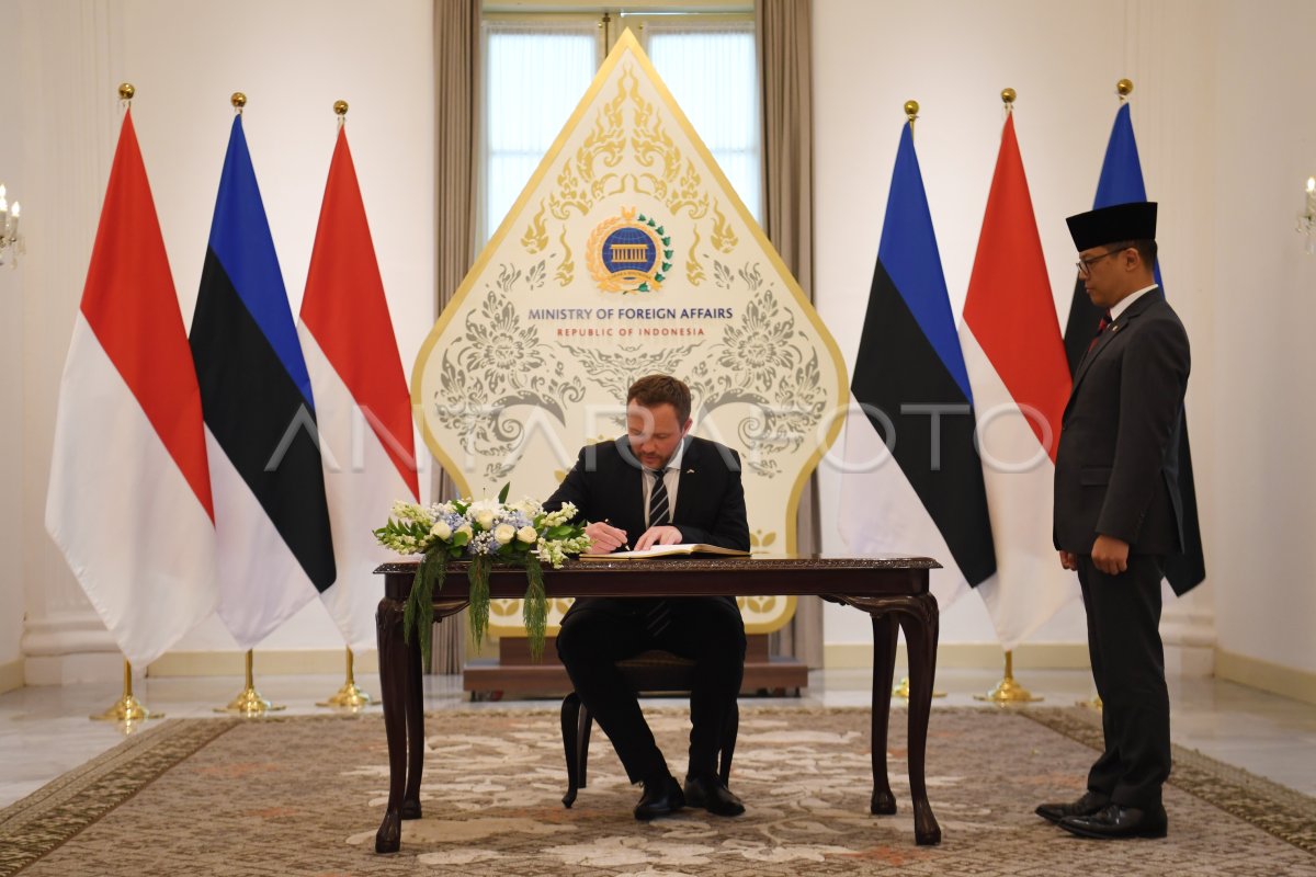 Pertemuan bilateral Indonesia dan Estonia