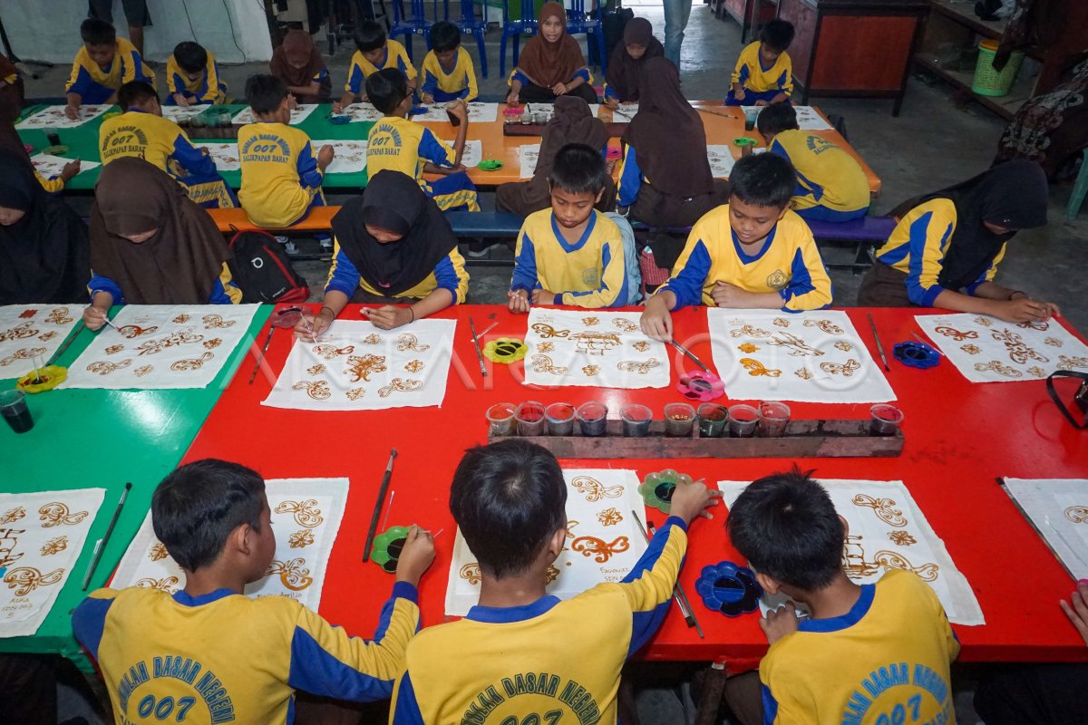 Edukasi membatik bagi pelajar di Balikpapan