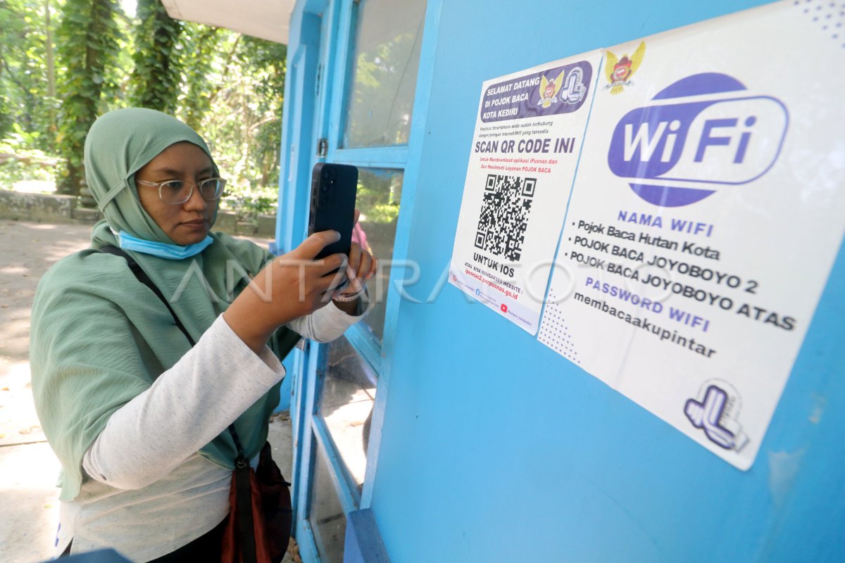 Pojok Baca Digital di Kota Kediri