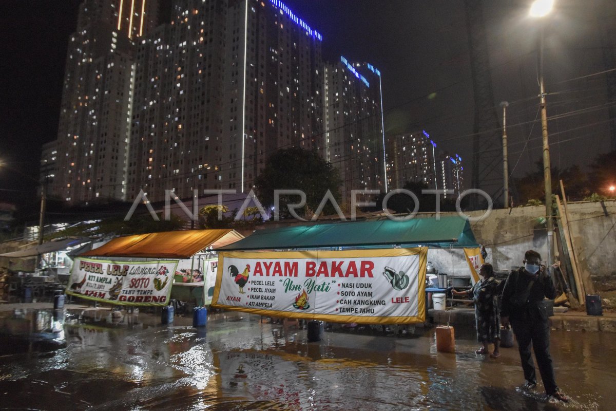 Banjir rob di Jakarta Utara