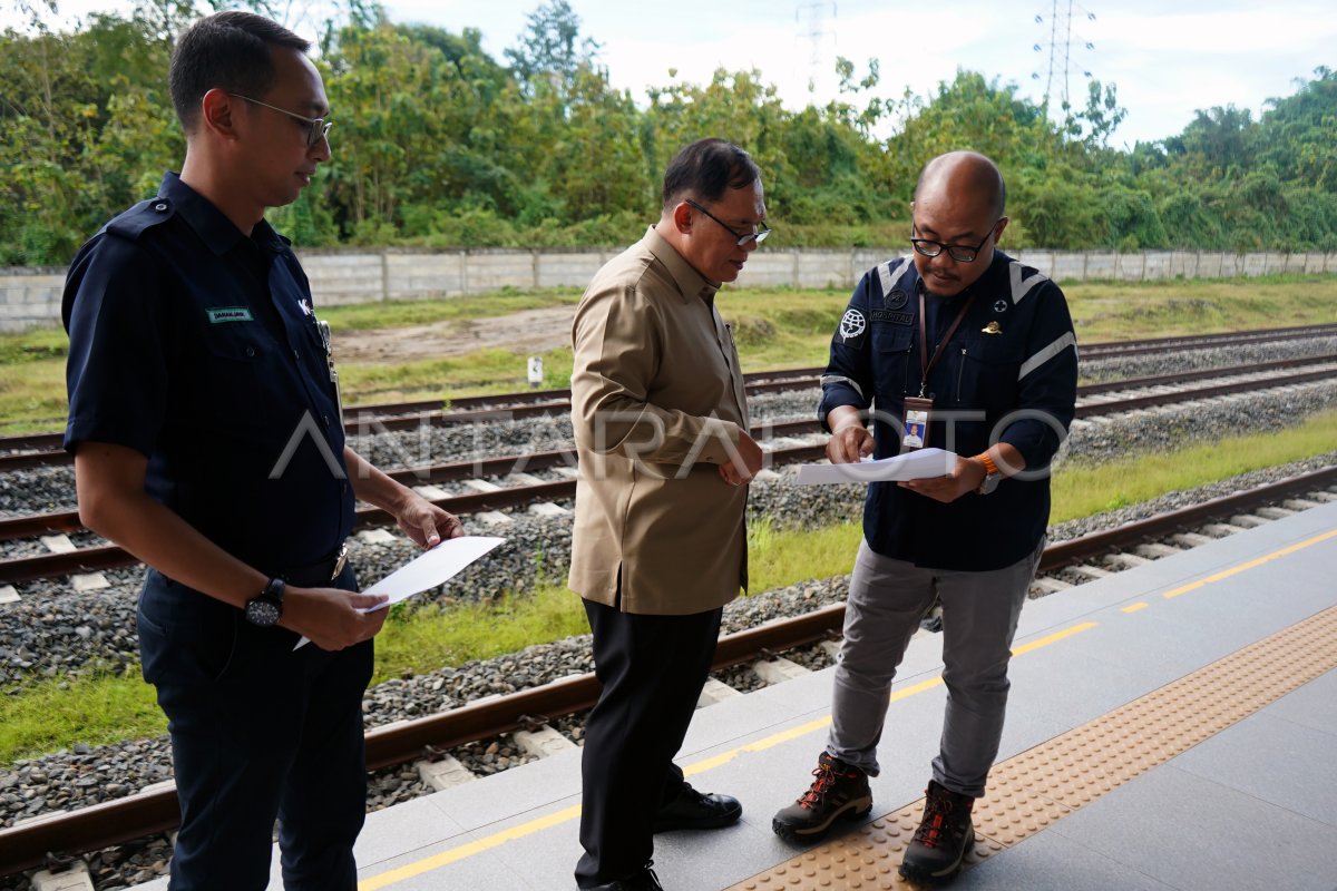 Anggota Komisi VII DPR tinjau infrastruktur Stasiun Kereta Api di Sulsel