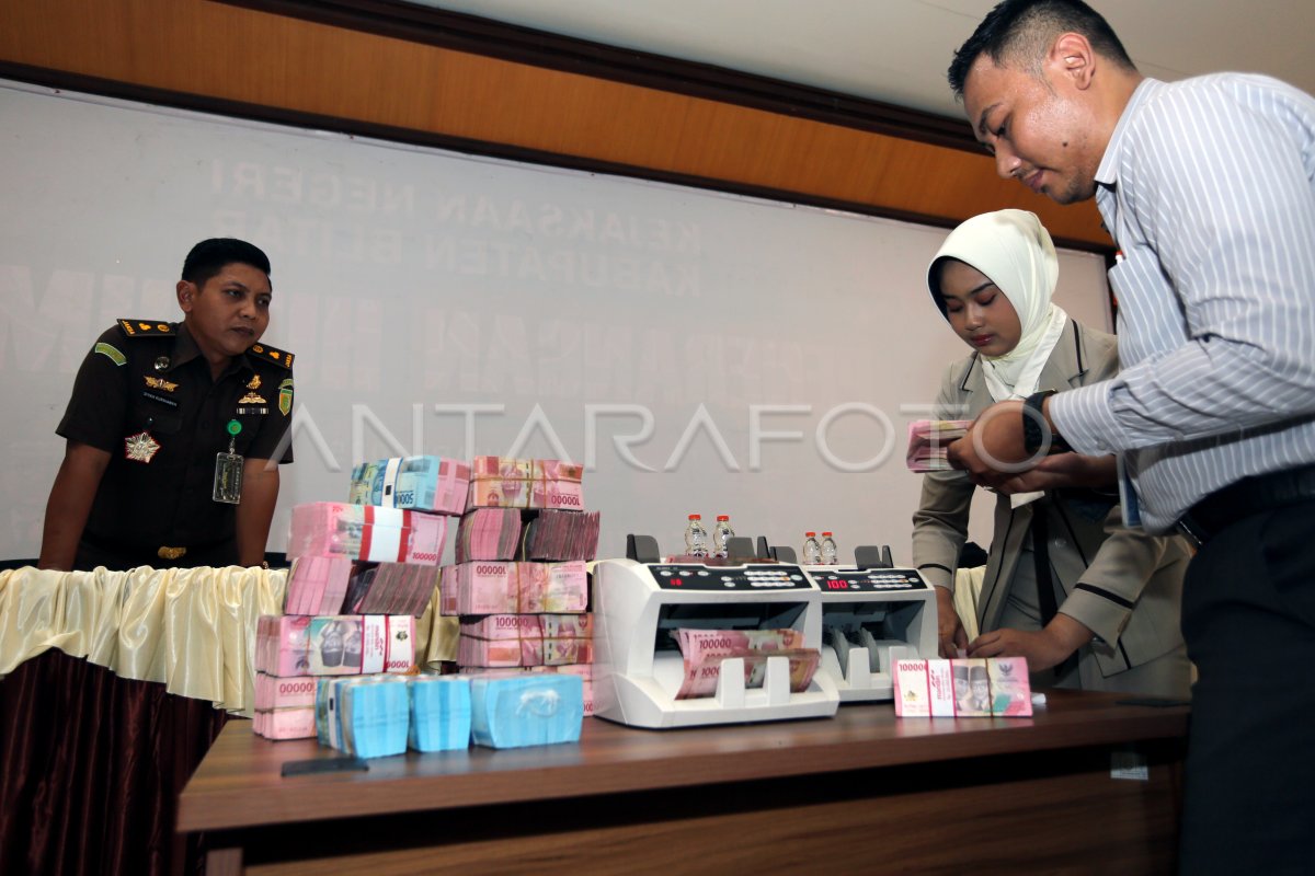 The development of DAM corruption cases in Blitar