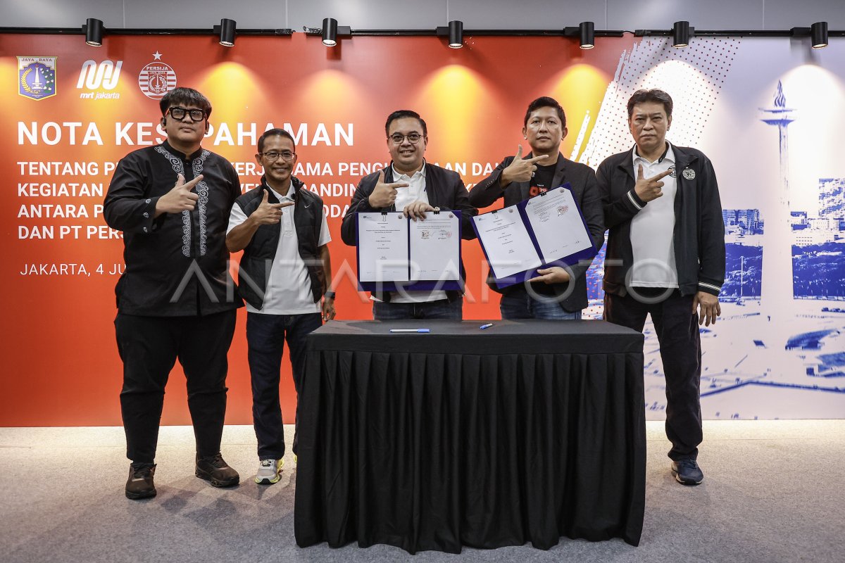 Kerja sama MRT Jakarta dan Persija