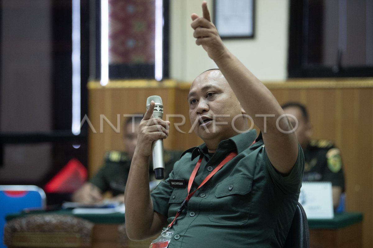 Sidang lanjutan kasus penembakan polisi di Way Kanan