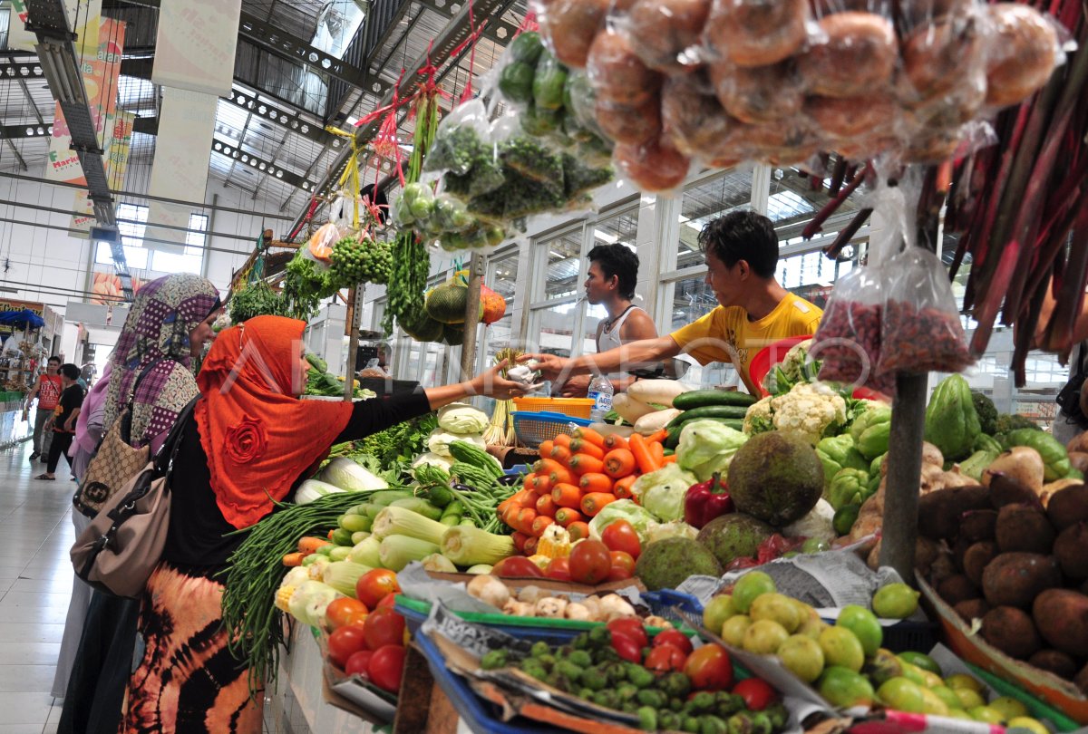 KONSEP PASAR MODERN | ANTARA Foto