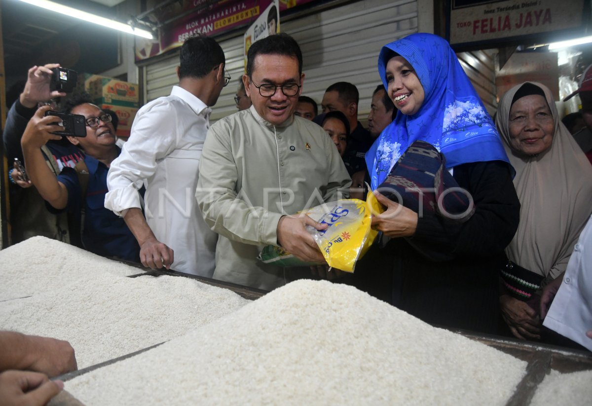Sidak Menteri Perdagangan di Pasar Kota Bogor