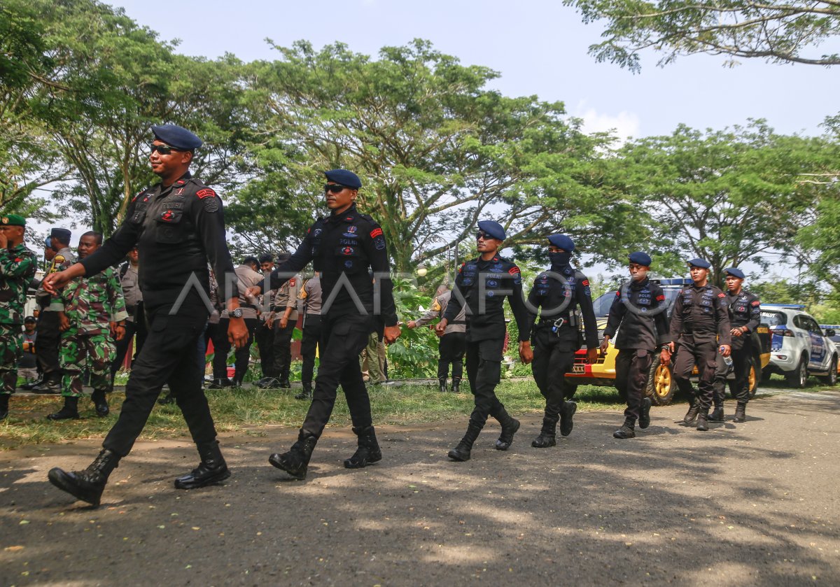 Pengamanan jelang debat pertama Pilgub Maluku Utara