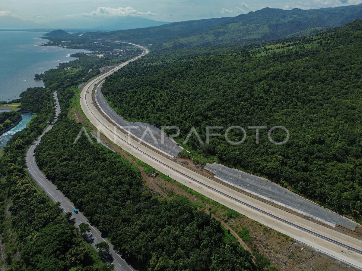 Toll road development progress Probowangi
