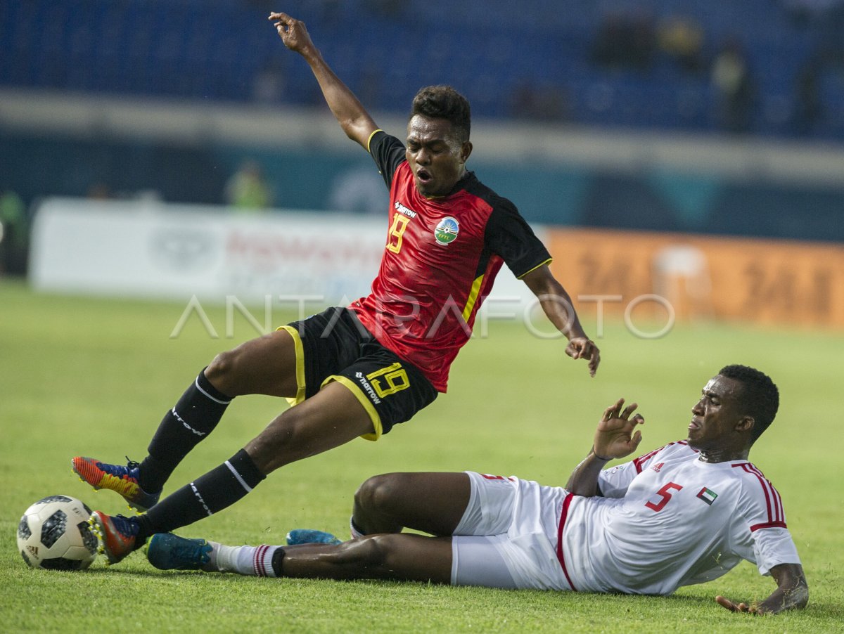 FOOTBALL TEAMOR LESTE VS UNI EMIRAT ARAB
