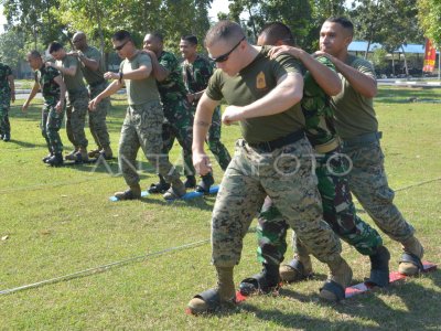 Latihan Bersama Usmc Marinir Antara Foto