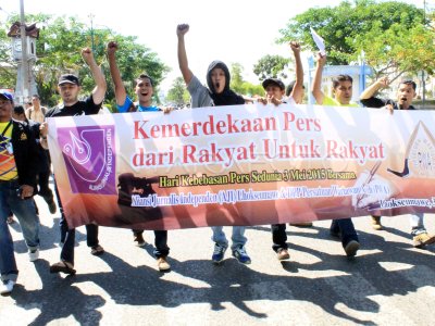 AKSI HARI KEBEBASAN PERS SEDUNIA