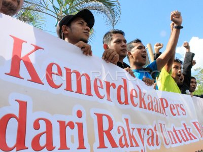 AKSI HARI KEBEBASAN PERS SEDUNIA