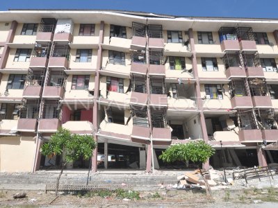 RUSUN STRANDED EARTHQUAKE