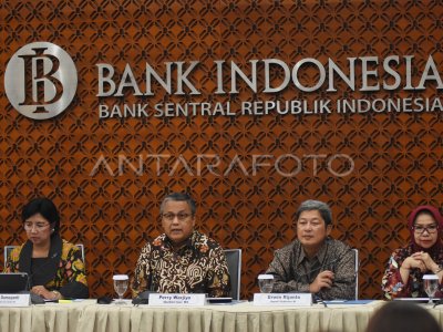 LANGKAH BANK INDONESIA JAGA STABILITAS MONETER | ANTARA Foto