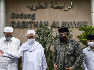 MENTERI AGAMA SILATURAHIM KE RABITHAH ALAWIYAH