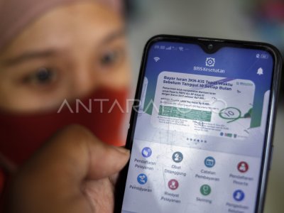 DUGAAN KEBOCORAN DATA PESERTA BPJS KESEHATAN | ANTARA Foto