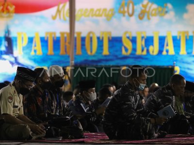 DOA BERSAMA MENGENANG KRU KRI NANGGALA-402 | ANTARA Foto