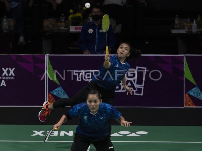 Final Bulu Tangkis Ganda Putri Antara Foto