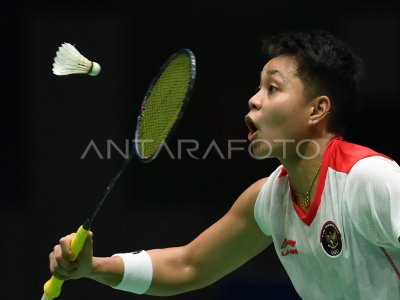 BULU TANGKIS GANDA PUTRI INDONESIA RAIH MEDALI EMAS | ANTARA Foto