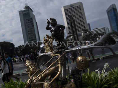 HARI BEBAS KENDARAAN BERMOTOR DI JAKARTA | ANTARA Foto