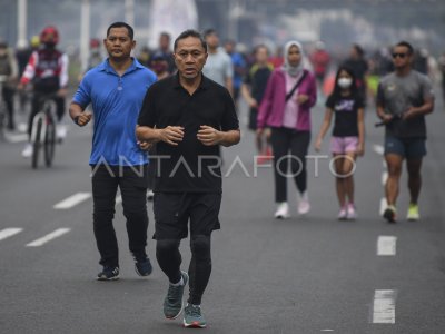 HARI BEBAS KENDARAAN BERMOTOR DI JAKARTA | ANTARA Foto