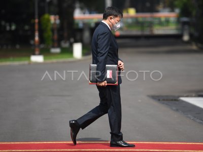 PRESIDEN JOKOWI MENERIMA SURAT KEPERCAYAAN DUBES LBBP