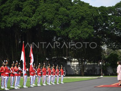 PRESIDEN JOKOWI MENERIMA SURAT KEPERCAYAAN DUBES LBBP