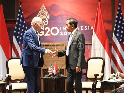 PERTEMUAN BILATERAL INDONESIA DENGAN AMERIKA SERIKAT | ANTARA Foto